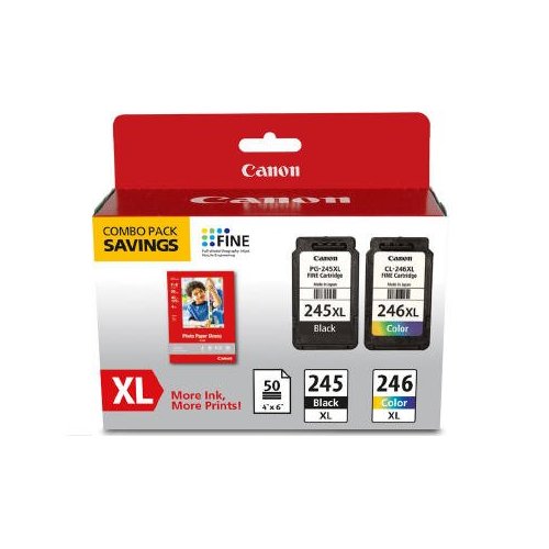 Picture of Canon Computer Systems 8278B005 Ink Cartridge Photo Paper Comb