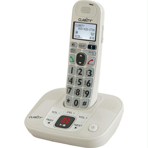 Picture of Clarity AMPLIFIED CORDLESS PHONE with ITAD - D712