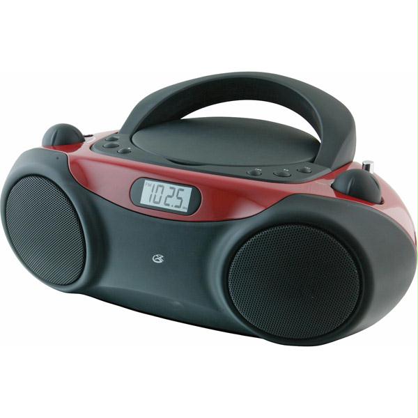 Picture of GPX CD Boombox with AM-FM Radio and 3.5mm Line Input - BC232R