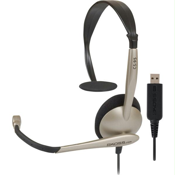 Picture of Koss USB Communication Headset CS95 with Noise Reduction Microphone - CS95 USB