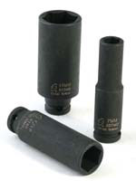 Sunex 1/4" Drive 6 Point Deep Impact Socket, 11mm (811MD)