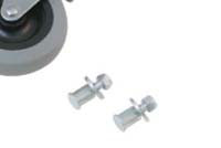 Plastic Inserts for Cart Wheel
