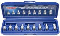 DURSTON 9 Piece Stubby Hex Bit Set