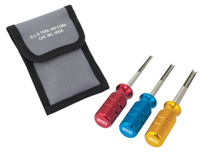 S & G Tool Aid Ta18550 Deutsch Terminals Release Tool Kit