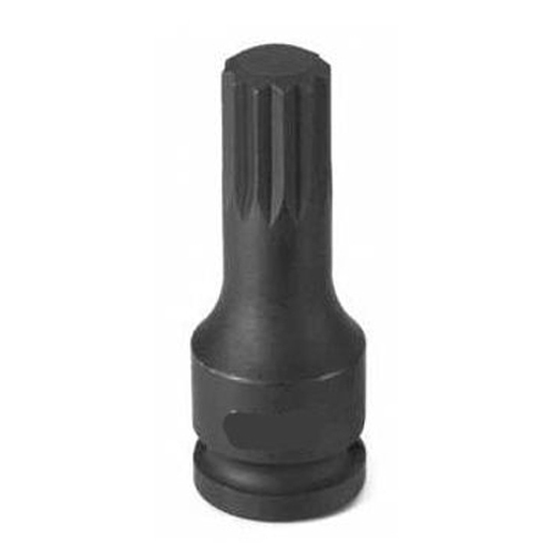 Grey Pneumatic 3/8" Drive x M14 Triple Square Driver Socket (1114S)