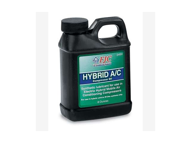FJC Hybrid A/C Oil for High-Efficiency Systems, 8 oz Bottle (2450)