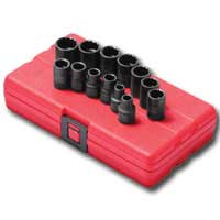 Sunex Tool 308MRD .38 Inch Dr 8Mm Semi-Deep Impact Socket