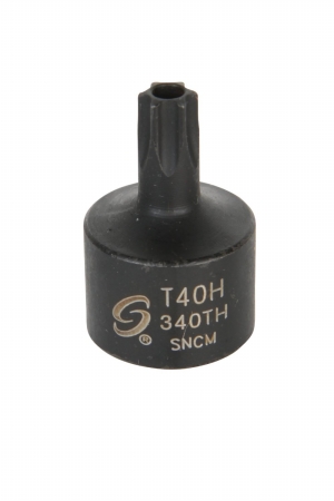 Picture of Sunex Tool 340TH .38 Inch Dr. T40H Stubby Tamperprf Internal Star Impact Socket