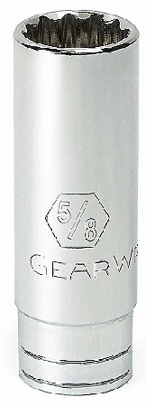1/4" Drive 12 Point Deep SAE Socket 9/16"