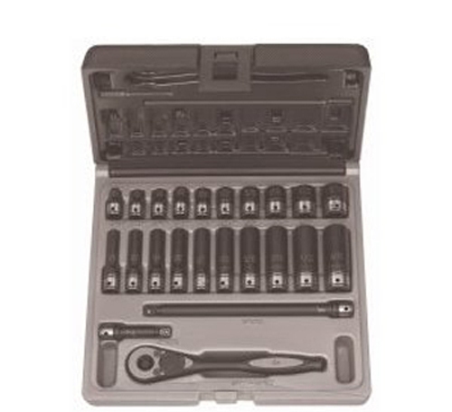 1/4" Drive, 6-Point SAE Socket, 1/4 Drive X 1/4 Deep Duo Socket - 6 Point