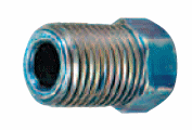 Picture of S.U.R & R BR210C M10 X 1.0 Blue Inverted Flare Nut - 100
