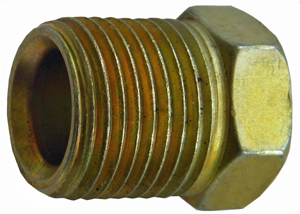 TR605 .38 Inch Inverted Flare Nut .63 Inch - 18 - 4