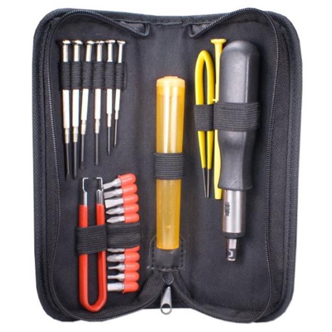 QVS 23 Piece Computer Maintenance Tool Kit with Precision Screwdrivers - CA215P