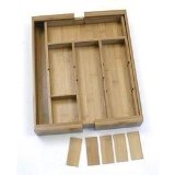 Picture of Lipper 8882 Bamboo Organizer  Expandable Adjustable With 6