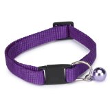 Picture of Guardian Gear ZA1000 08 90 Basic Nylon Cat Collar 8-12 In Sparkling Grape