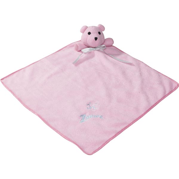 Picture of Zanies ZW052 79 Snuggle Bear Blanket Princess Pink