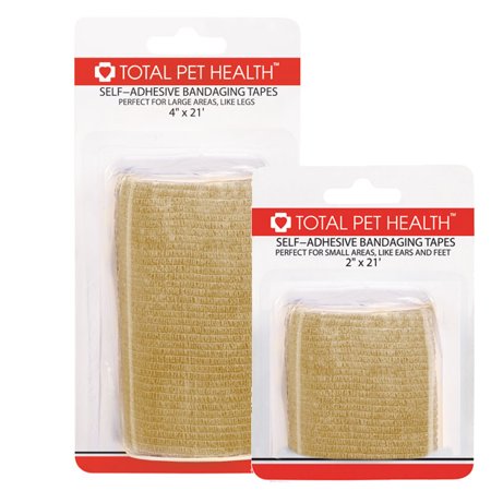 Picture of Total Pet TP6498 04 11 Bandaging Tape 4In Natural