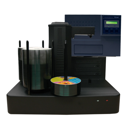 CRONUS220-S2T-P55-BK Cronus 2 Target Robotic Automatic DVD CD Disc TEAC P55 Thermal Printer Publishing System 220 Disc Capacity -  Vinpower Digital
