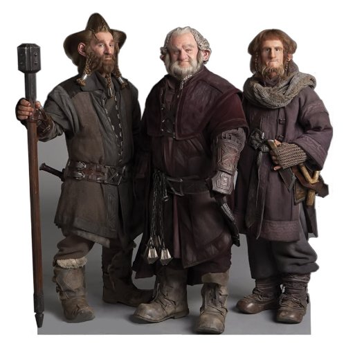 Picture of Advanced Graphics 1404 Nori&#44; Dori&#44; Ori The Dwarfs - The Hobbit
