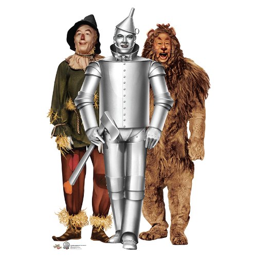 Picture of Advanced Graphics 1620 Tin Man- Cowardly Lion and Scarecrow - WofOz 75 yrs
