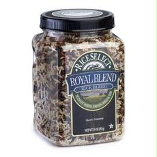 Picture of Riceselect B83580 Riceselect Royal Blend Texmati White- Brown- Wild- & Red Rice -4x21oz