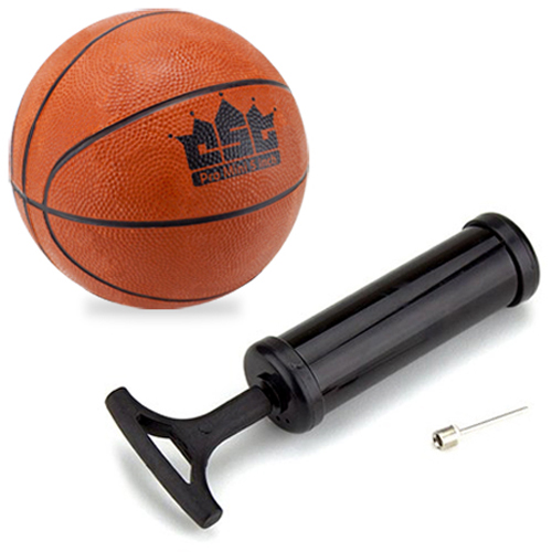 Picture of Brybelly Holdings SBAS-101.201.202 5-Inch Mini Basketball with Needle and Inflation Pump