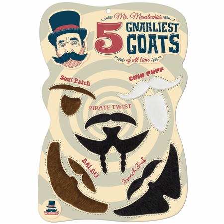 Picture of Brybelly Holdings MPAR-003 Mr. Moustachios 5 Gnarliest Goats of All Time