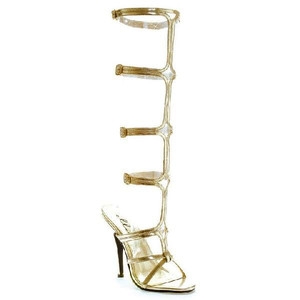 Picture of Ellie Shoes 149506 Sexy Gold Adult Shoes - Size 7