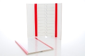 Picture of C and A Scientific MSL-28 20 Capacity Slide Folder&#44; Red