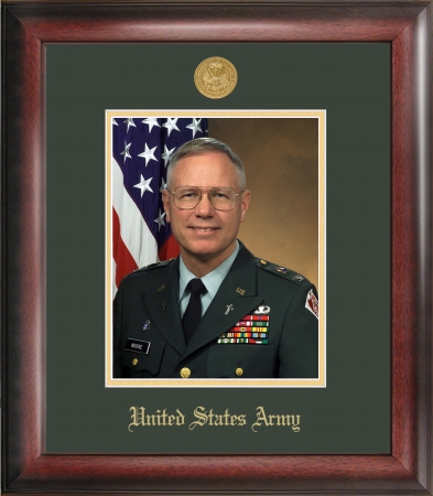 Campus Image ARPG001 Army Portrait Frame Gold Medallion