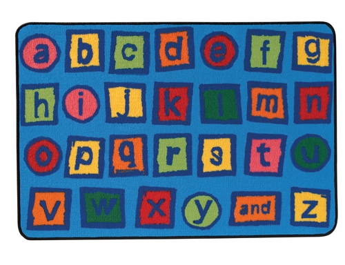 Picture of Carpets for Kids 36.09 Alphabet Blocks Rug  3 ft. x 4.5 ft.