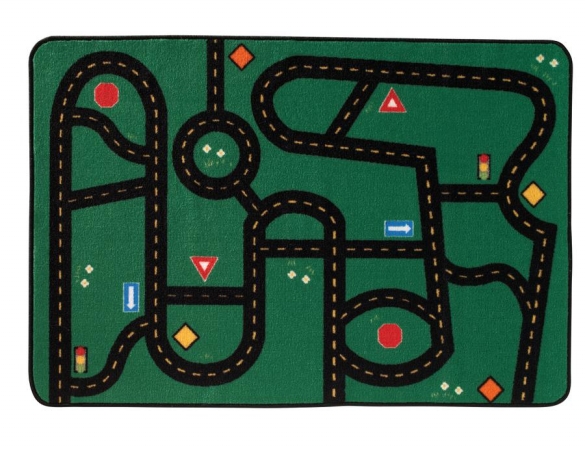 Picture of Carpets for Kids 36.22 Go-Go Driving Rug  3 ft. x 4.5 ft.