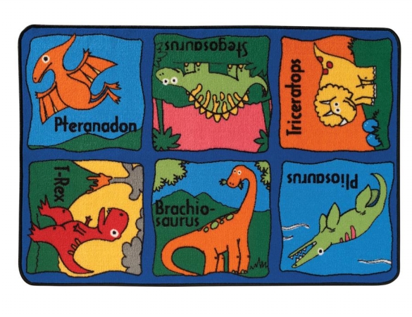 Picture of Carpets for Kids 36.44 Dino-Mite Rug  3 ft. x 4.5 ft.