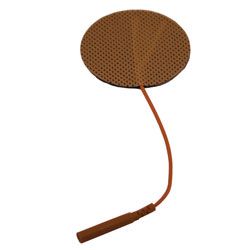 Picture of Current Solutions EF2000TC2 Electrodes- Foil Bag- 2.0 in. Round- Tan Cloth