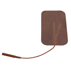 Picture of Current Solutions EF2035TC2 Electrodes- Foil Bag- 2.0 in. x 3.5 in.- Tan Cloth