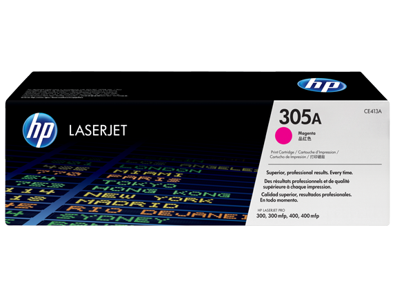 Hewlett Packard Ce413A Hp - 305A Magenta Std Yield Toner -  Hewlett-Packard