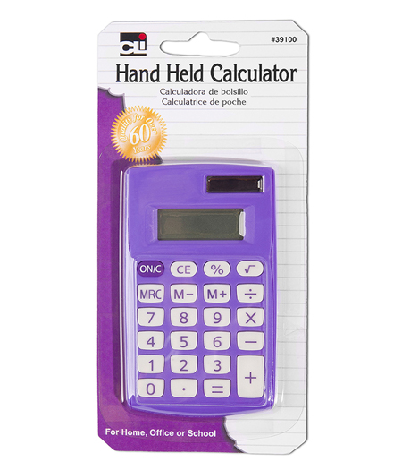 Picture of Charles Leonard Chl39100 Primary Calculator Single