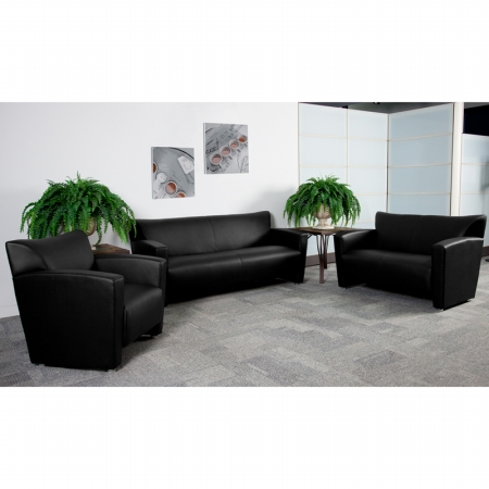 222-SET-BK-GG HERCULES Majesty Series Reception Set in Black