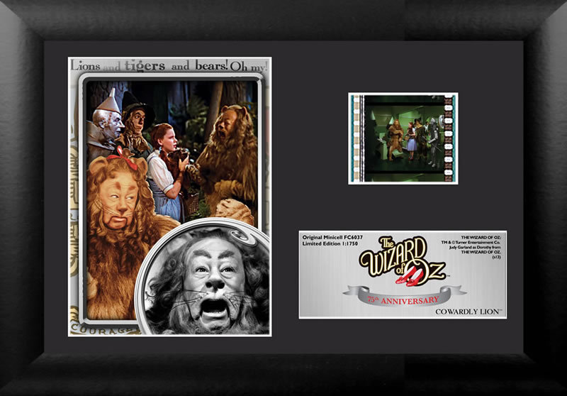 Picture of Film Cells USFC6037 Wizard of Oz 75th Anniversary - Cowardly Lion - Minicell