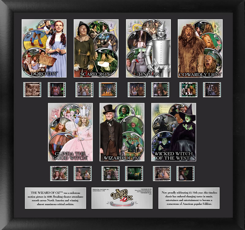 Picture of Film Cells USFC6041 Wizard of Oz 75th Anniversary - S1 - Character Montage