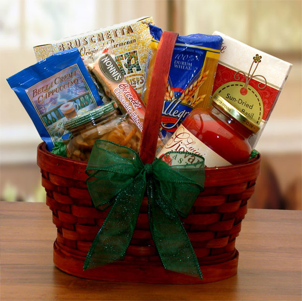 Picture of Gift Basket Drop Shipping 80153M Mini Italian Dinner For Two Gift Basket