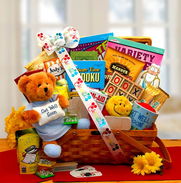 Picture of Gift Basket Drop Shipping 813472 Get Well Soon My Friend Get Well Hamper