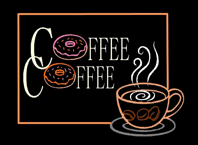 Picture of Gagne 1118-Coffee LED Lit Sign with Coffee Logo
