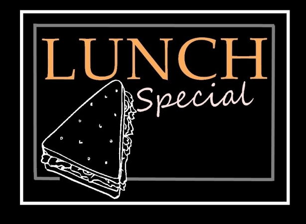 Picture of Gagne 1118-Lunch LED Lit Sign with Lunch Logo