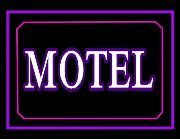Picture of Gagne 1118-Motel LED Lit Sign with Motel Logo