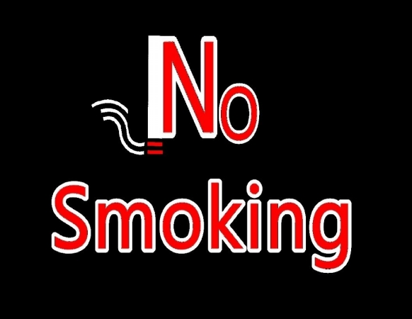 Picture of Gagne 1118-No Smoking LED Lit Sign with No Smoking Logo