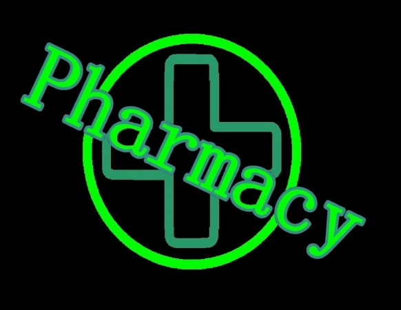 Picture of Gagne 1118-Pharmacy LED Lit Sign with Pharmacy Logo