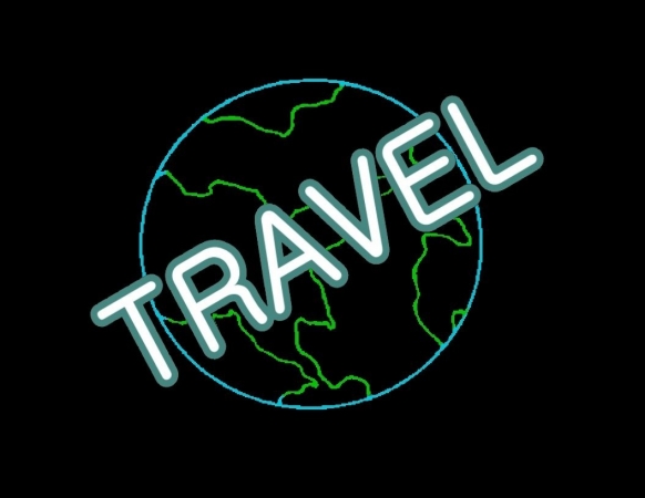 Picture of Gagne 1118-Travel LED Lit Sign with Travel Logo
