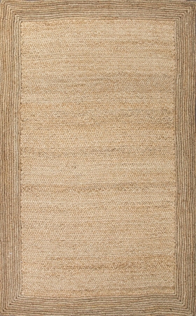 Picture of Jaipur Rugs RUG112471 Naturals Textured Jute Ivory-White Rug - NAT03