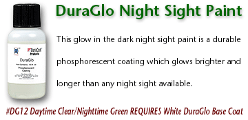 DG12 DuraGlo Daytime Clear-Nighttime Green- .5 oz.